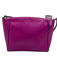 Kate Spade Fuchsia Pink Pebbled Leather Zip Top pocket Crossbody Bag Fuchsia Pink / Small