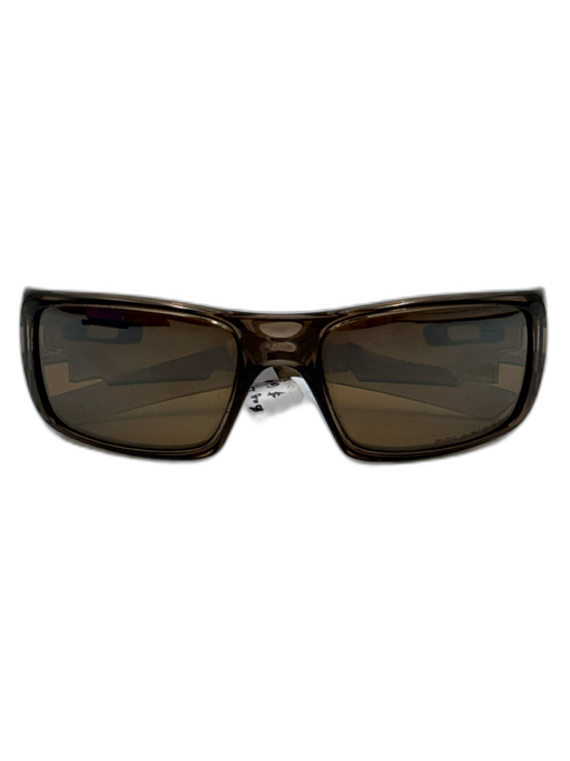 Oakley Brown Plastic injected Wrap Around Sunglasses Brown