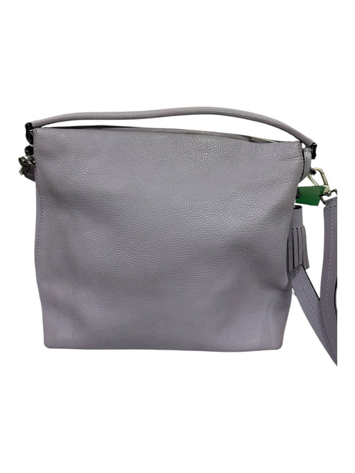 Kate Spade Lilac Leather Pebbled Detachable Strap Crossbody Bag Lilac