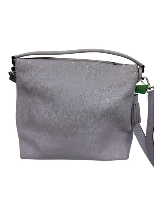 Kate Spade Lilac Leather Pebbled Detachable Strap Crossbody Bag Lilac