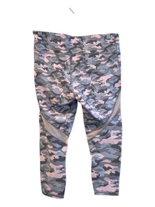 Powerhold Fabletics Size M Grey, Pink, & Multi Polyester Blend Low Rise Pants Grey, Pink, & Multi / M