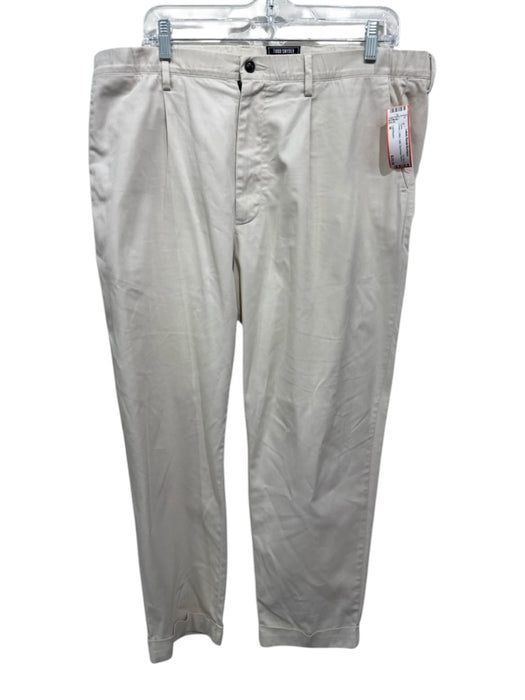 Todd Snyder Size M Cream Cotton Solid Men's Pants Cream / M