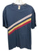 Champion X Todd Snyder Size M Blue & Multi Cotton Graphic Men's Short Sleeve Blue & Multi / M