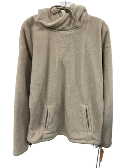 Columbia Size M Beige Synthetic fleece Hoodie Men's Jacket Beige / M