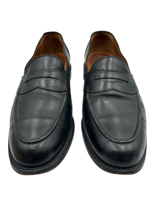 Ralph Lauren Shoe Size 10 Black Leather Solid Dress Men's Shoes Black / 10