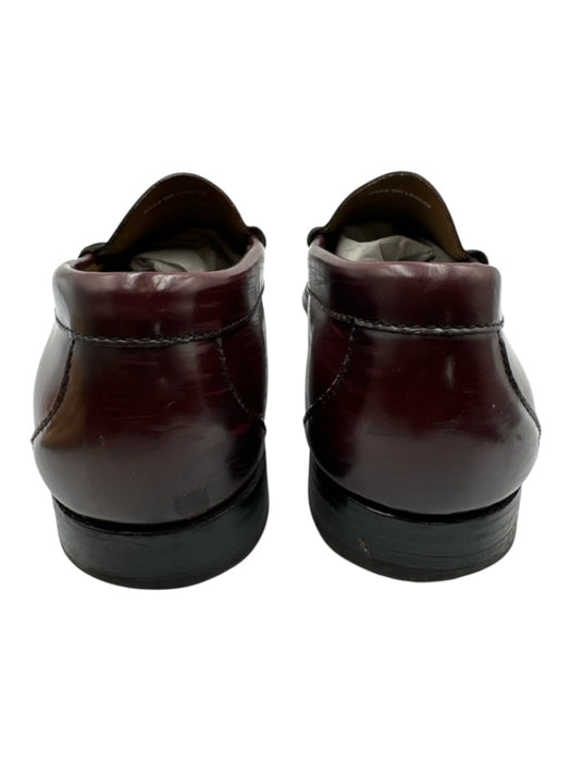 GH Bass Shoe Size 10 Oxblood Leather Solid Dress Men's Shoes Oxblood / 10