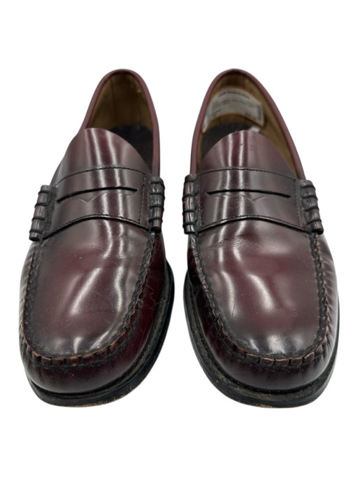 GH Bass Shoe Size 10 Oxblood Leather Solid Dress Men's Shoes Oxblood / 10