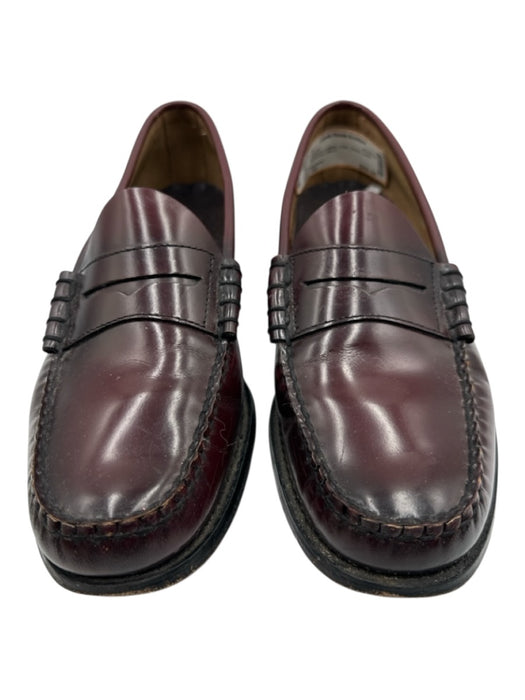 GH Bass Shoe Size 10 Oxblood Leather Solid Dress Men's Shoes Oxblood / 10