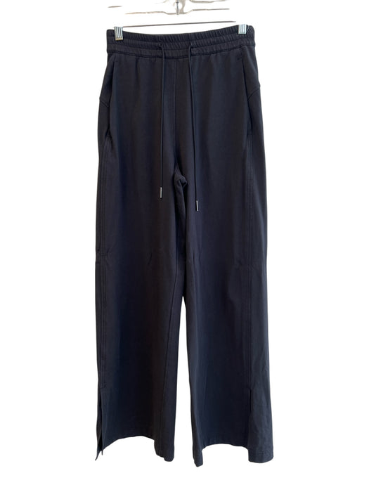 Lululemon Size Est S Black No Fabric Tag Elastic & Drawstring Waist Pants Black / Est S