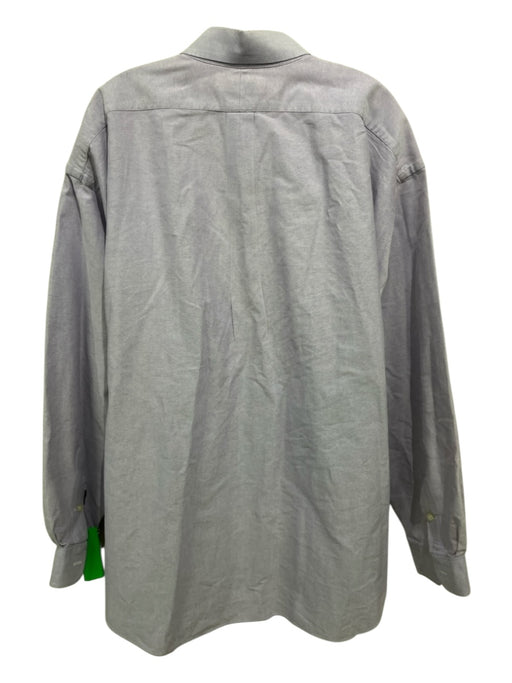 Polo Ralph Lauren Size 4XL Purple Cotton Button Down Men's Long Sleeve Shirt Purple / 4XL