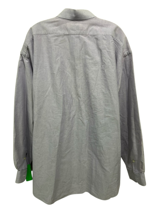 Polo Ralph Lauren Size 4XL Purple Cotton Button Down Men's Long Sleeve Shirt Purple / 4XL