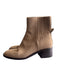 Dolce Vita Shoe Size 7 light brown Leather Suede Elastic Paneling Booties light brown / 7