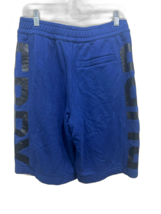 Burberry Size S Blue & Black Cotton Pockets Side Accents Men's Shorts Blue & Black / S