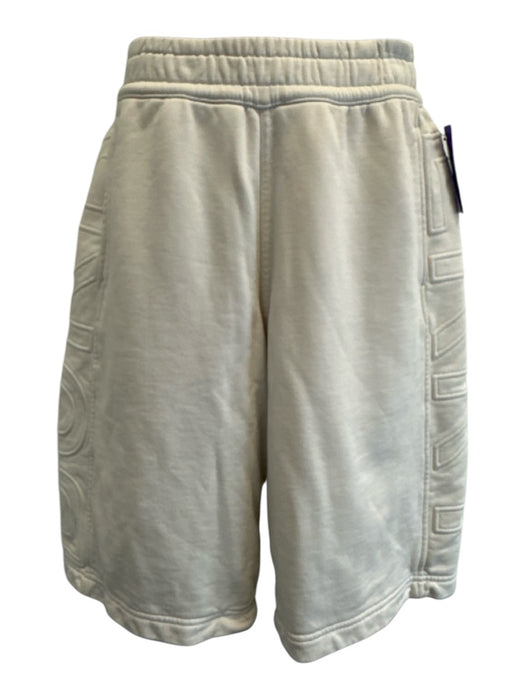 Burberry Size S Beige Cotton Logo Detail Men's Shorts Beige / S