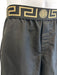 Versace Size 7 black & gold Polyester Men's Shorts black & gold / 7