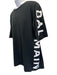 Balmain Size S Black & White Cotton Logo Detail Men's Short Sleeve Black & White / S