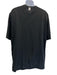 Balmain Size S Black & White Cotton Logo Detail Men's Short Sleeve Black & White / S
