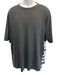 Balmain Size S Black & White Cotton Logo Detail Men's Short Sleeve Black & White / S