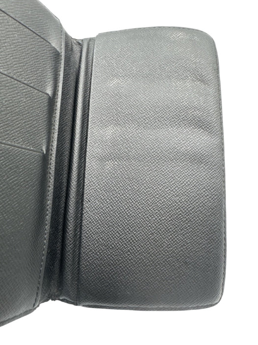 Louis Vuitton AS IS Black & Gray Leather Damier Men's Wallet Black & Gray