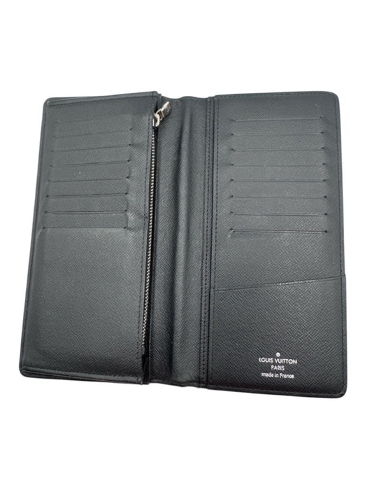 Louis Vuitton Black & Gray Leather Damier Men's Wallet Black & Gray