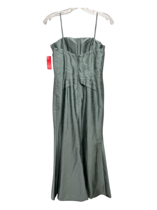 Montage Size 4 Sage green Missing Fabric Jeweled Detail Strapless Jacket Gown Sage green / 4