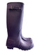 Hunter Shoe Size 10 Violet Rubber Round Toe Knee High Buckle Detail Boots Violet / 10