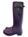 Hunter Shoe Size 10 Violet Rubber Round Toe Knee High Buckle Detail Boots Violet / 10