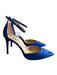 Sam Edelman Shoe Size 11 Royal Blue Leather Pointed Toe Ankle Strap Shoes Royal Blue / 11