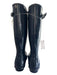 Hunter Shoe Size 10 Dark Blue Rubber Round Toe Knee High Patent Boots Dark Blue / 10
