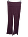 Athleta Size M Burgundy Red Nylon Blend High Rise Stretch Flare Leg Leggings Burgundy Red / M