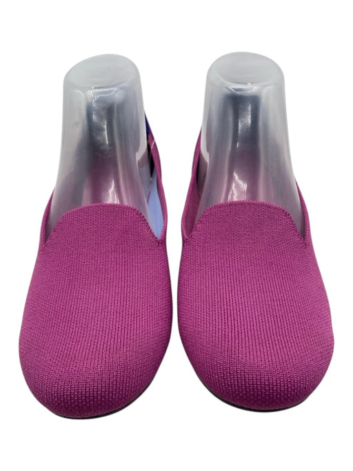 Rothy's Shoe Size 10 Fuchsia Synthetic Knit Round Toe Rubber Sole Flats Fuchsia / 10