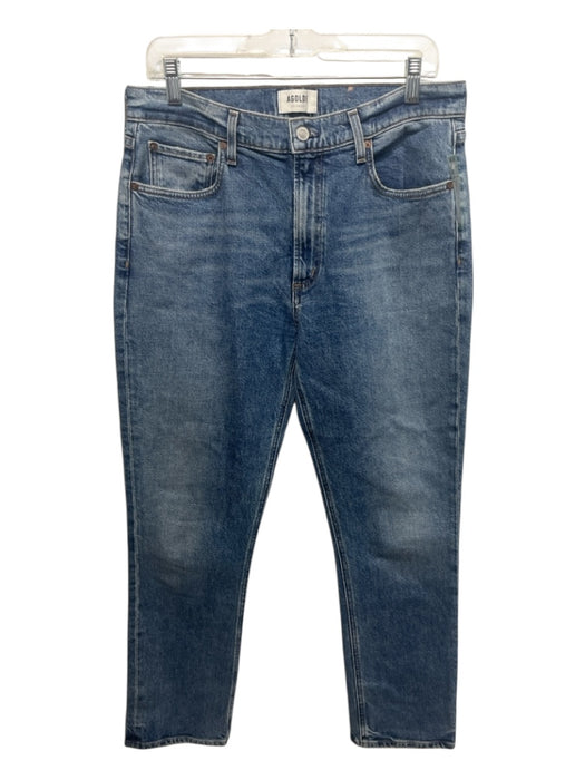 Agolde Size 30 Light Wash Cotton Zip Fly Jeans Light Wash / 30