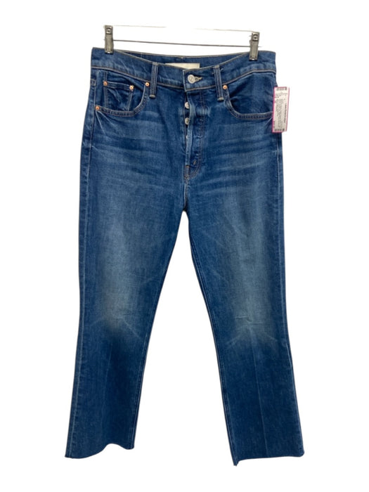 Mother Superior Size 28 Medium Wash Cotton Blend Denim High Waist Jeans Medium Wash / 28