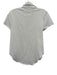 Frank & Eileen Size S White Cotton Short Sleeve Split Neck Polo Top White / S