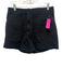 Pistola Size 26 Black Cotton High Rise Zip Fly Shorts Black / 26