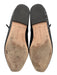 Veronica Beard Shoe Size 8.5 Black Leather Upper Lizard Embossed Shiny Flats Black / 8.5