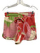 Alden Adair Size M/S Pink, Green, White Cotton Blend Cap Sleeve Swans Short Set Pink, Green, White / M/S