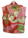 Alden Adair Size M/S Pink, Green, White Cotton Blend Cap Sleeve Swans Short Set Pink, Green, White / M/S