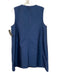 Frances Valentine Size L Navy Blue, Red & Multi Polyester Blend Sleeveless Dress Navy Blue, Red & Multi / L