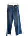 Frame Size 28 Medium & Dark Wash Cotton High Rise Zip Fly 5 Pocket Jeans Medium & Dark Wash / 28