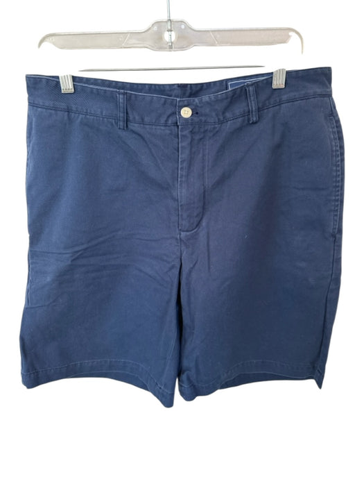 Vineyard vines Size 33 Navy Cotton Solid Men's Shorts Navy / 33