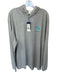 Vineyard vines NWT Gray & Blue Cotton Blend Palm Tree Hood Long Sleeve Pullover Gray & Blue / XXL