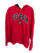 Champion Size XL Red & Black Cotton Blend UGA Hoodie Athletic Men's Sweatshirt Red & Black / XL