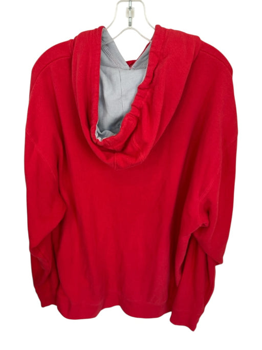 Champion Size XL Red & Black Cotton Blend UGA Hoodie Athletic Men's Sweatshirt Red & Black / XL