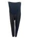 Spanx Size M Black Nylon Blend Coated Maternity Leggings Black / M