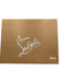 Christian Louboutin Shoe Size 38 Brown & Beige Leather & Wood Espadrille Sandals Brown & Beige / 38