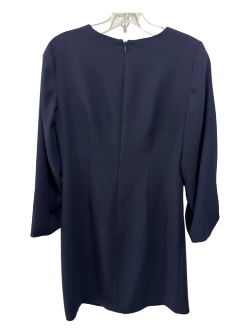 Club Monaco Size Est XS Navy Missing Fabric Tag 3/4 Sleeve Ruched Detail Dress Navy / Est XS