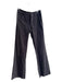JAG Size 8 Gray Cotton Mid Rise Zip Fly Flare Pants Gray / 8