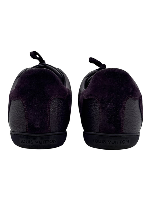 Louis Vuitton Shoe Size 9.5 Purple Leather Solid Sneaker Men's Shoes Purple / 9.5