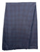 Peter Millar Blue & Black Wool Plaid 2 Button Men's Suit Blue & Black / 46R